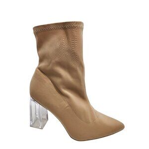 Fashion Nova Add My Two Cents‎ Booties Women's Size 11 Nude